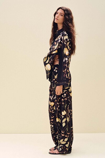 H&M Straight pull-on trousers