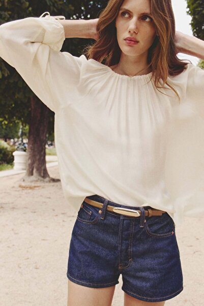 H&M Drawstring-detail blouse