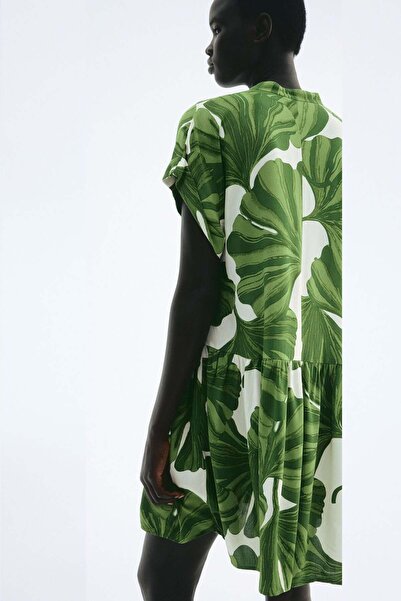 H&M Crinkled tunic dress