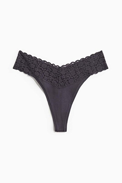 H&M 10-pack lace thong briefs