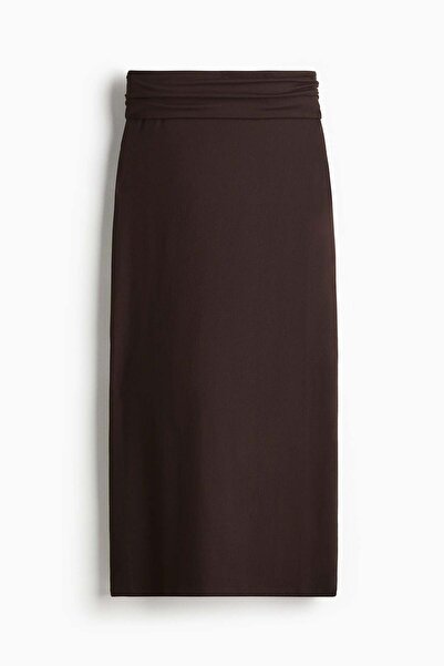 H&M Foldover-waist maxi skirt