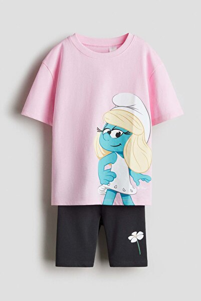 H&M 2-piece printed set