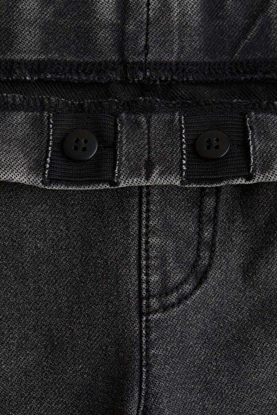 H&M Wide denim-look trousers