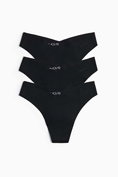 H&M 3-pack DryMove™ Sports thong briefs