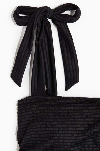 H&M Padded Tie-strap bikini top