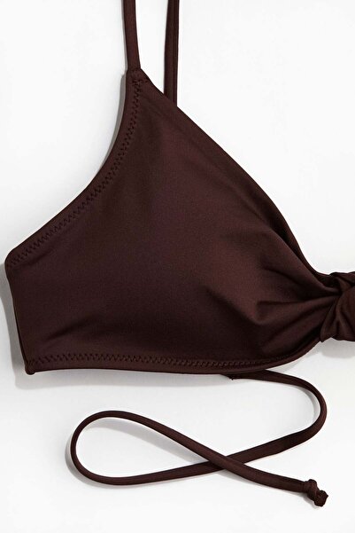 H&M Knot-detail padded bikini top