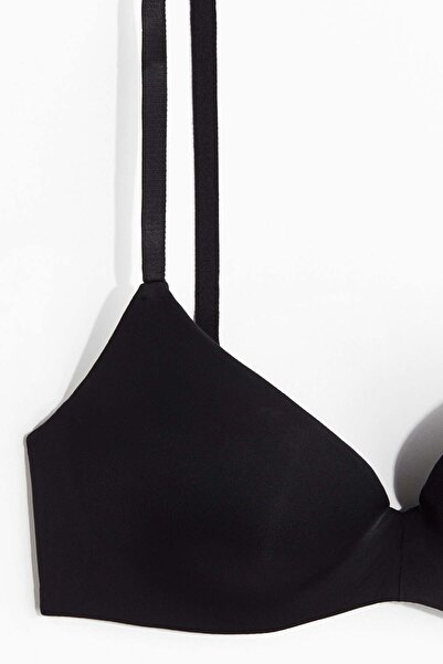H&M Microfibre super push-up bra