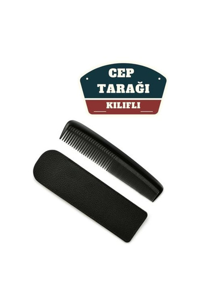 KÜÇÜK HAZİNE Mey İthalat® Kılıflı Cep Tarağı – 14 x 3 cm | Kompakt, Şık ve Ta...