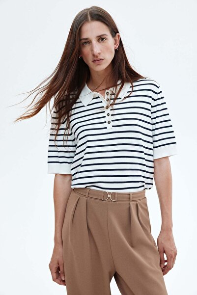 H&M Buckle-detail tailored trousers