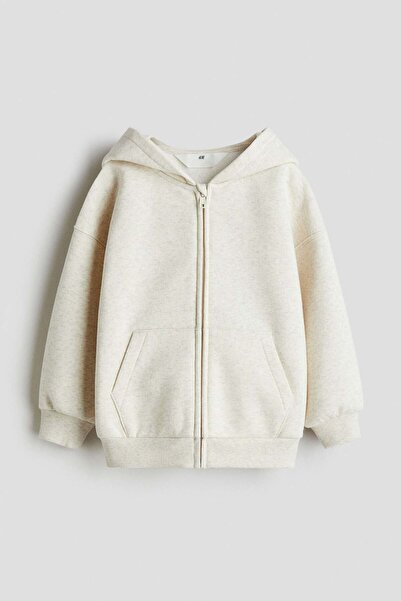 H&M Oversized zip-through hoodie