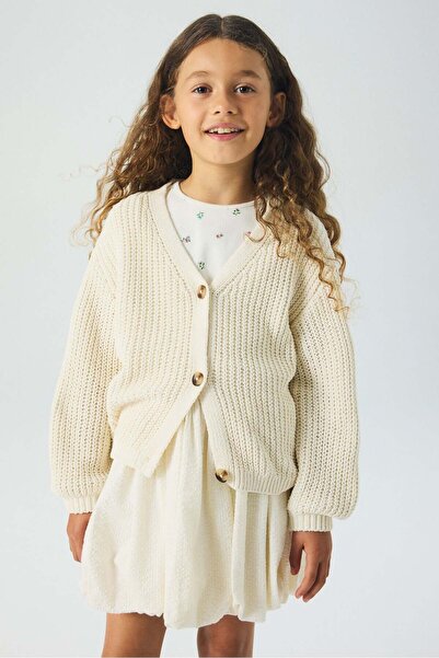 H&M Chenille-knit cardigan