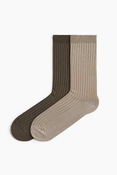 H&M 2-pack bamboo viscose-blend socks