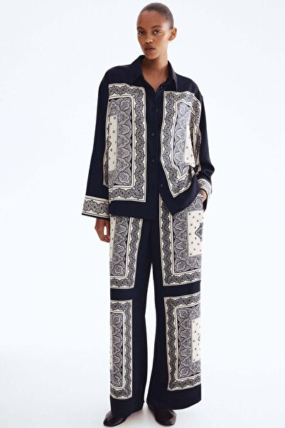 H&M Oversized twill shirt