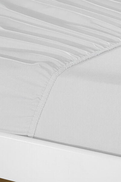 jupiter global bazaar 100% Cotton Bed Sheet Set-White