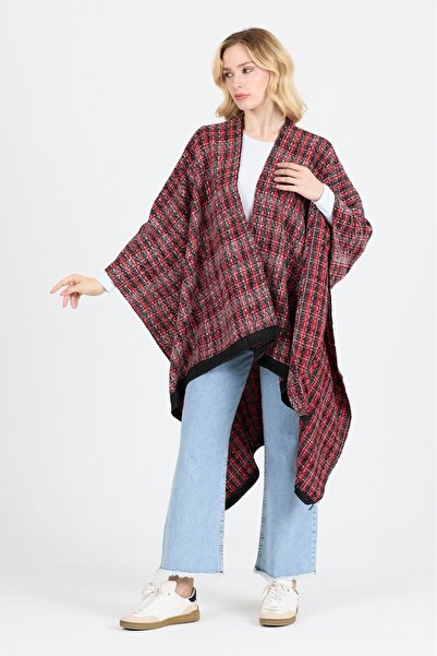 Beta Moda Hub Poncho - Cotton Polyester Blend Stylish and High-Quality Fabric...