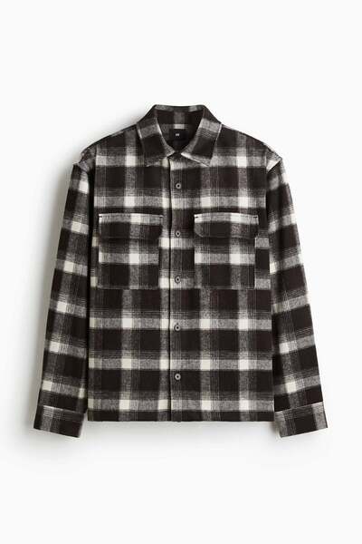 H&M Regular Fit Flannel overshirt