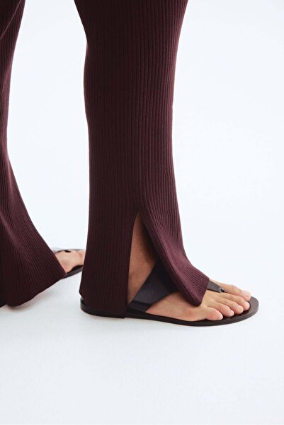 H&M Rib-knit trousers