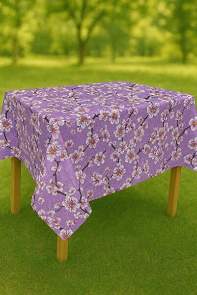 EUTHENİA Tablecloth & Picnic Cloth - Raschel Fabric 120 cm X 160 cm - Floral ...