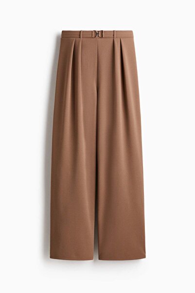 H&M Buckle-detail tailored trousers