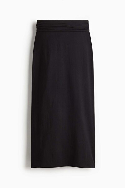 H&M Foldover-waist maxi skirt