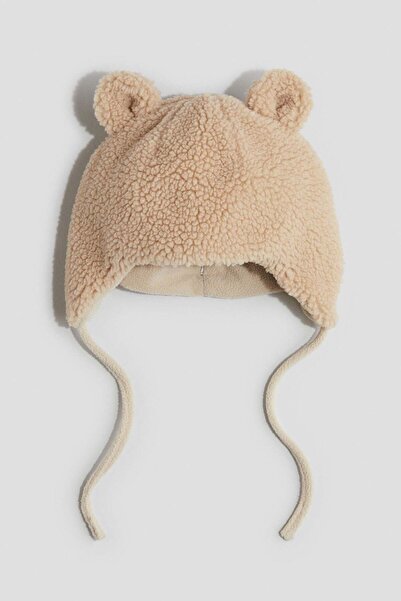H&M Fleece-lined earflap beanie