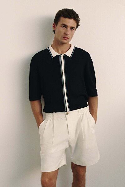 H&M Regular Fit Rib-knit shirt