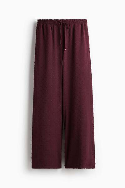 H&M Plumeti drawstring trousers