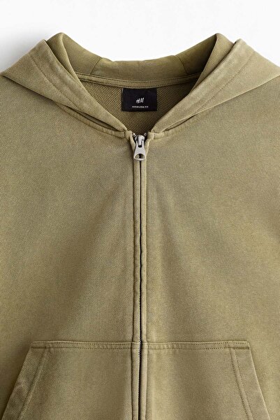 H&M Oversized Fit Zip-through hoodie