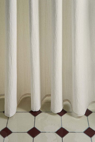 H&M Muslin shower curtain