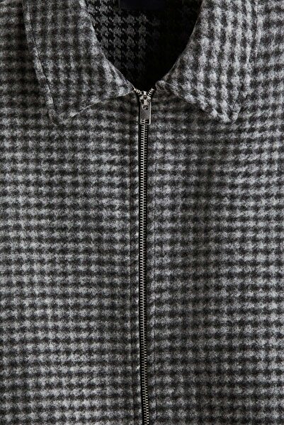 H&M Regular Fit Felted overshirt