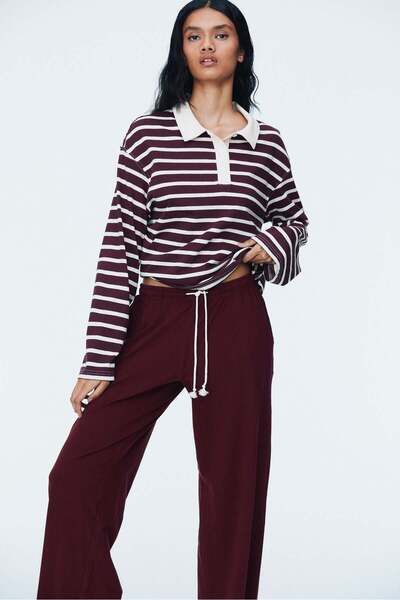 H&M بنطال رياضي واسع