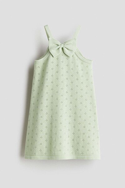 H&M Pointelle-knit cotton dress