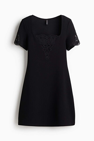 H&M Embroidery-detail dress