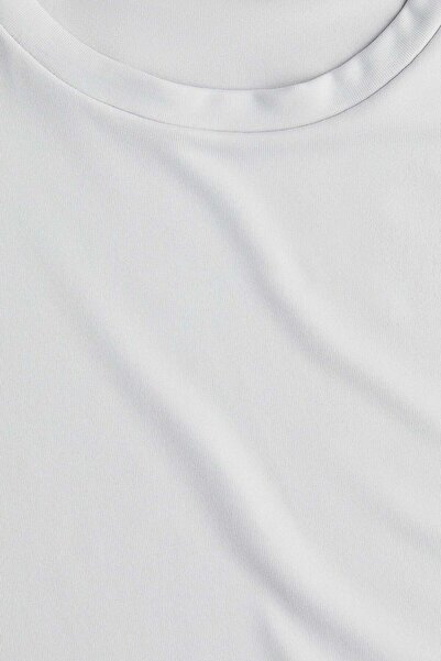 H&M Fitted microfibre T-shirt
