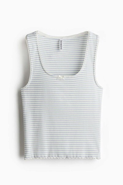 H&M Pointelle jersey vest top