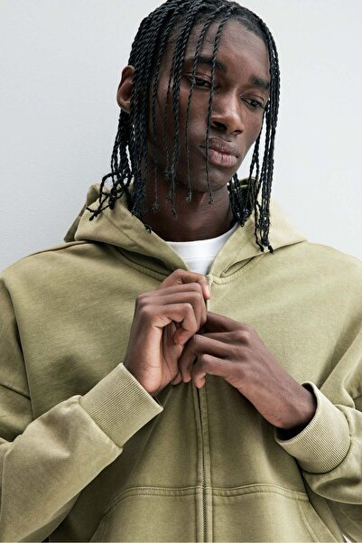 H&M Oversized Fit Zip-through hoodie