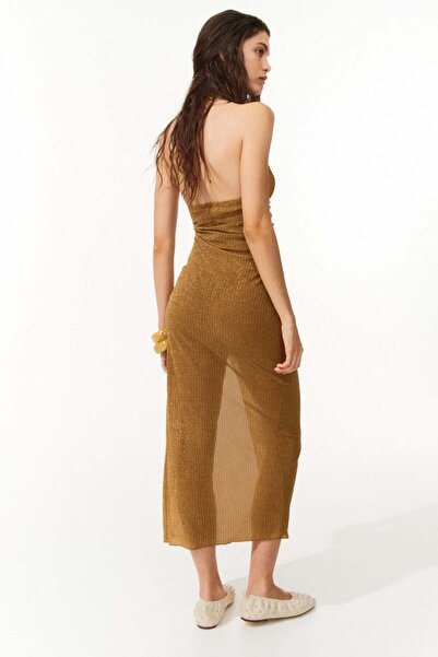 H&M Draped halterneck dress