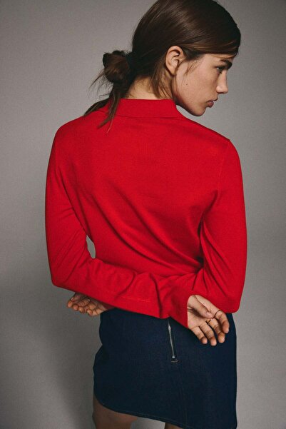 H&M Long-sleeved polo shirt