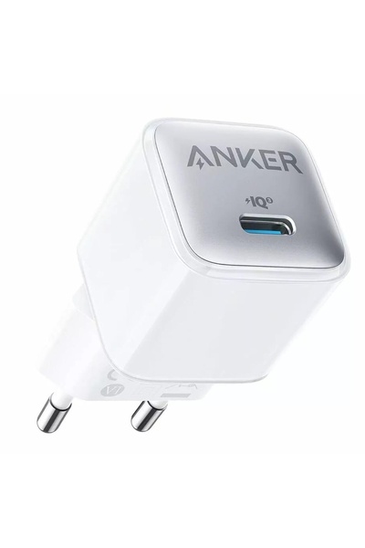 Anker 20W Power Adapter, 512 Nano 3, 3A, 1 x USB-C, PowerIQ 3.0, White