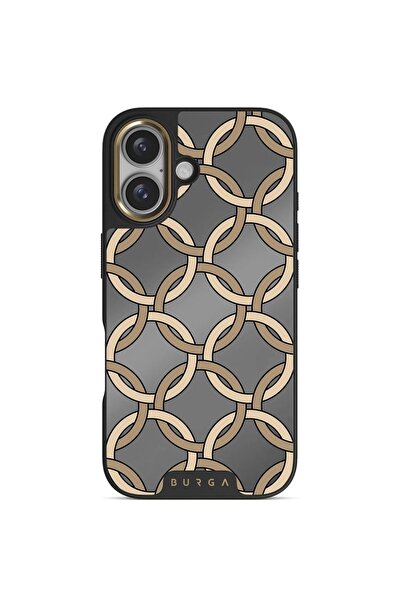 BURGA Husa Elite Mirror Magsafe Gold Heritage iPhone 16