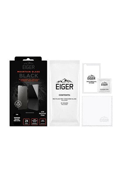 EIGER Privacy Glass Mountain Glass GRS Samsung Galaxy S25 Ultra Black