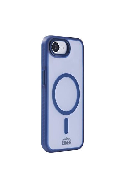 EIGER Husa Blizzard Magsafe GRS iPhone 16e Albastru