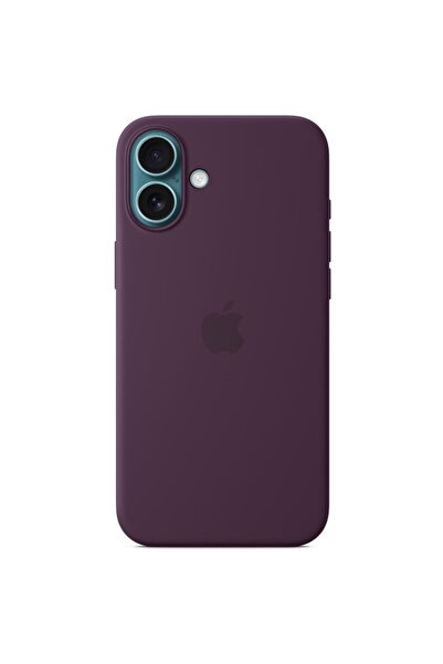 Apple Husa Originala Silicon iPhone 16, MagSafe, Plum