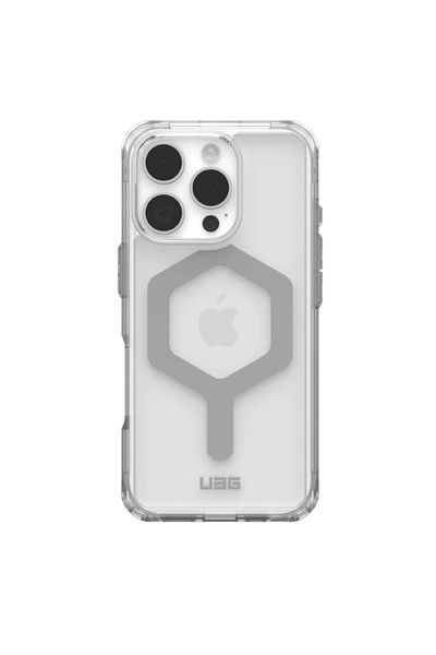 UAG Husa Plyo Magsafe iPhone 16 Pro Ice Silver