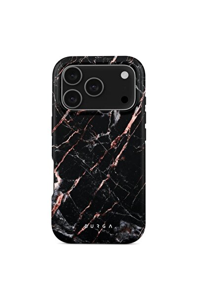 BURGA Husa Dual Layer Magsafe Rose Gold Marble iPhone 17 Pro