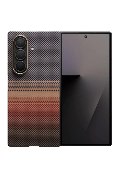 PITAKA Husa MagEZ 7 Ultra-Slim Aramida Magsafe Samsung Galaxy Z Fold7 Sunset