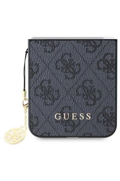 Guess Husa 4G Charms Samsung Galaxy Z Flip6 Gri
