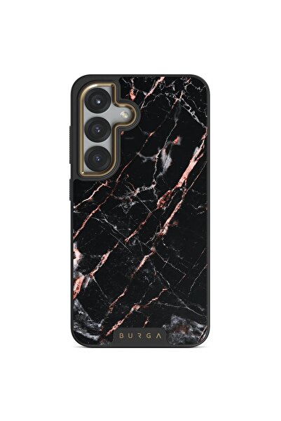 BURGA Husa Elite Gold Rose Gold Marble Samsung Galaxy S25 Plus