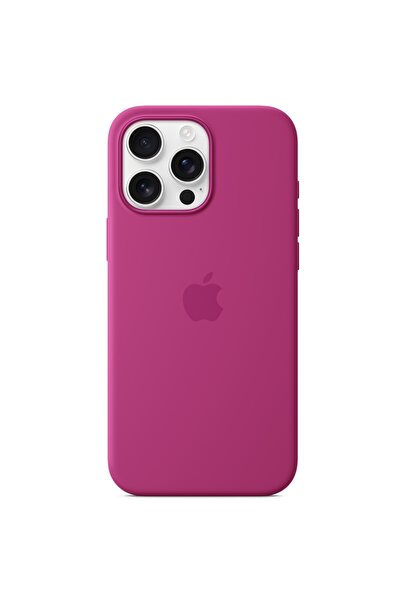 Apple Husa Originala Silicon iPhone 16 Pro, MagSafe, Fuchsia (sezonier)