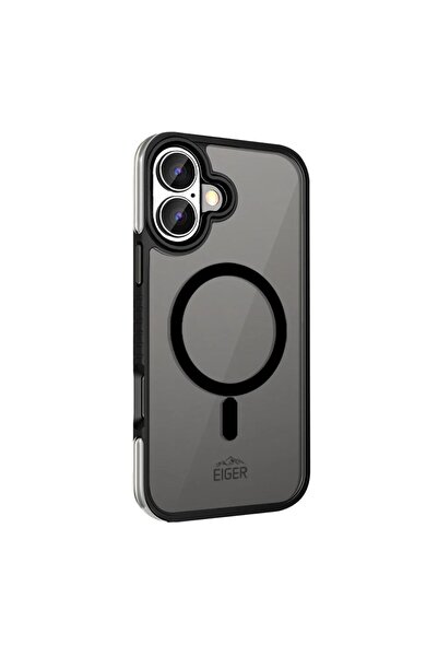 EIGER Husa Pro MountainAir MagSafe iPhone 16 Negru